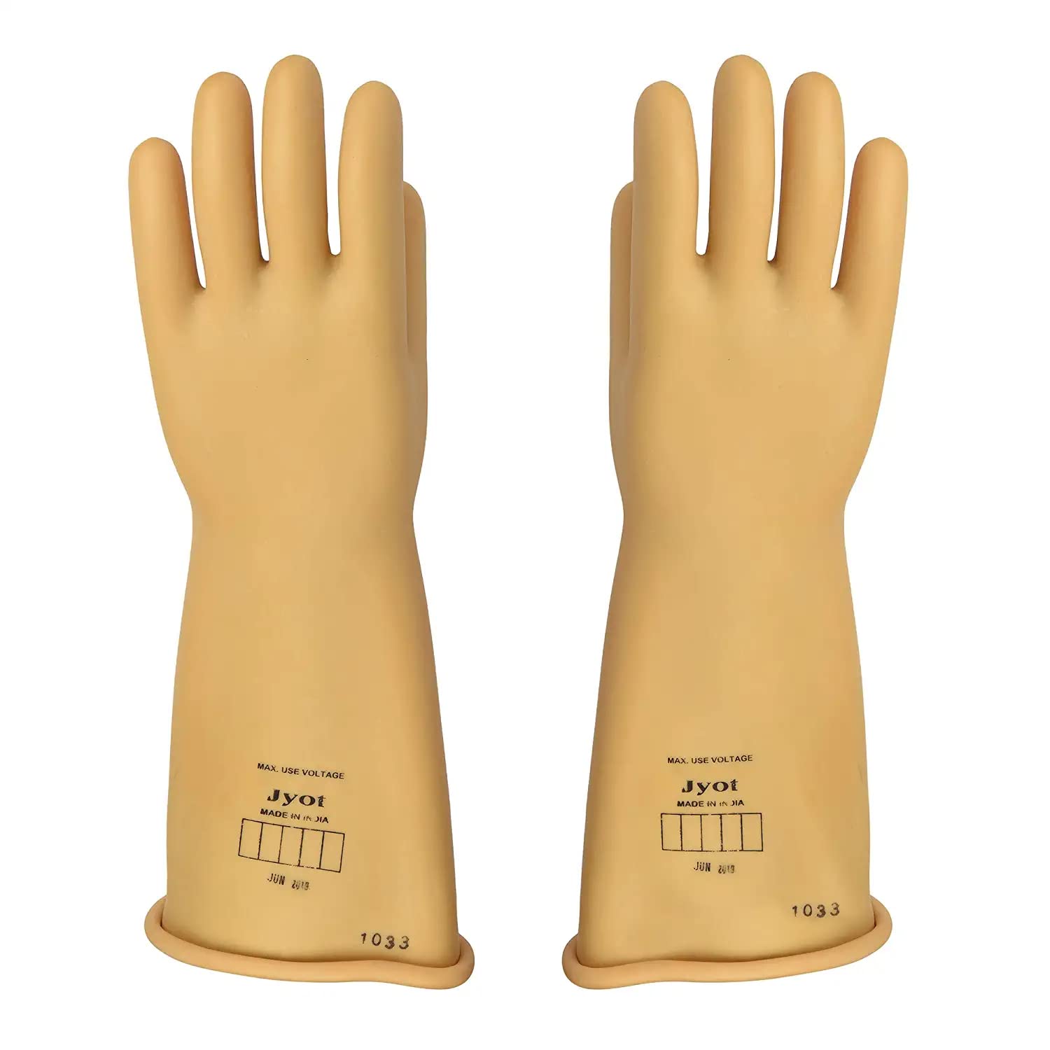 ETSHandPro Latex Jyot 33Kv Testing And 11Kv Working Potetinal Electric Gloves Pack Of 1 Pair, Multicolour (B0BFQW13GD) Amazon Price History, Amazon Price Tracker