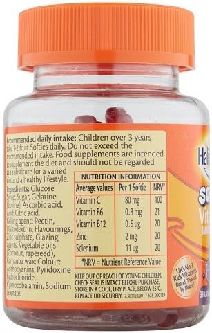 Seven Seas Haliborange Vit C Immune Softies 30