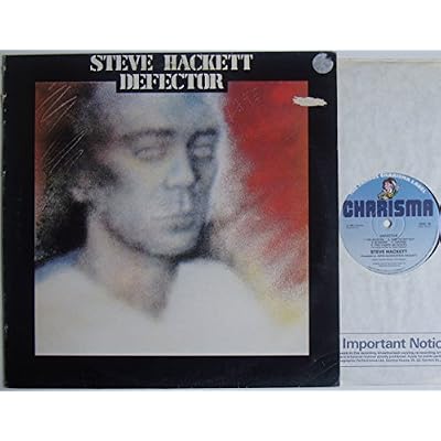 Steve Hackett - Defector - 12" LP 1983 - Charisma CHC 15
