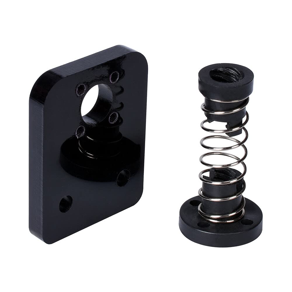 Lysee 3D Printer Parts & Accessories - T8 Anti Backlash Spring Loaded Nut Z-Axis Upgrade Kit T8 Nut for 8mm Acme Threaded Rod Lead Screws DIY CNC 3D Printer Parts