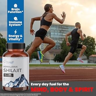 Cosynee Himalayan Shilajit Capsules | Pure Himalayan Shilajit with 56% Fulvic Acid & 5% Piperine | Shilajit for Men, Shilajit for Women, Fulvic Acid | Premium Capsules for Daily Wellness | 90 Capsules