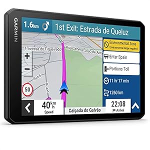 Garmin DriveCam 76, GPS Sat Nav with Built-in Dash Cam, 7″ display, Video storage, Forward Collision/ Lane Departure warning,Voice Assist, Full EU Mapping,Live Traffic and Weather via Garmin Drive app