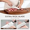 MAD SHARK 8-Piece Knife Block Set, German High-Carbon Steel Chef Set,15° Ultra-Sharp Edge,Full-Tang Lightweight Handle,Gift for husband Wife Friends