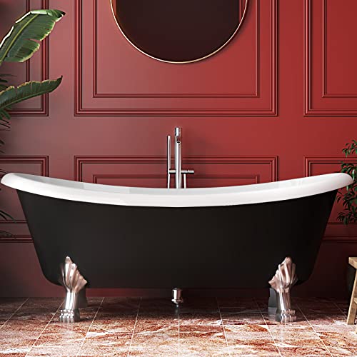 List of Ten Best Clawfoot Bathtubs Acrylic Top Picks 2023 Reviews