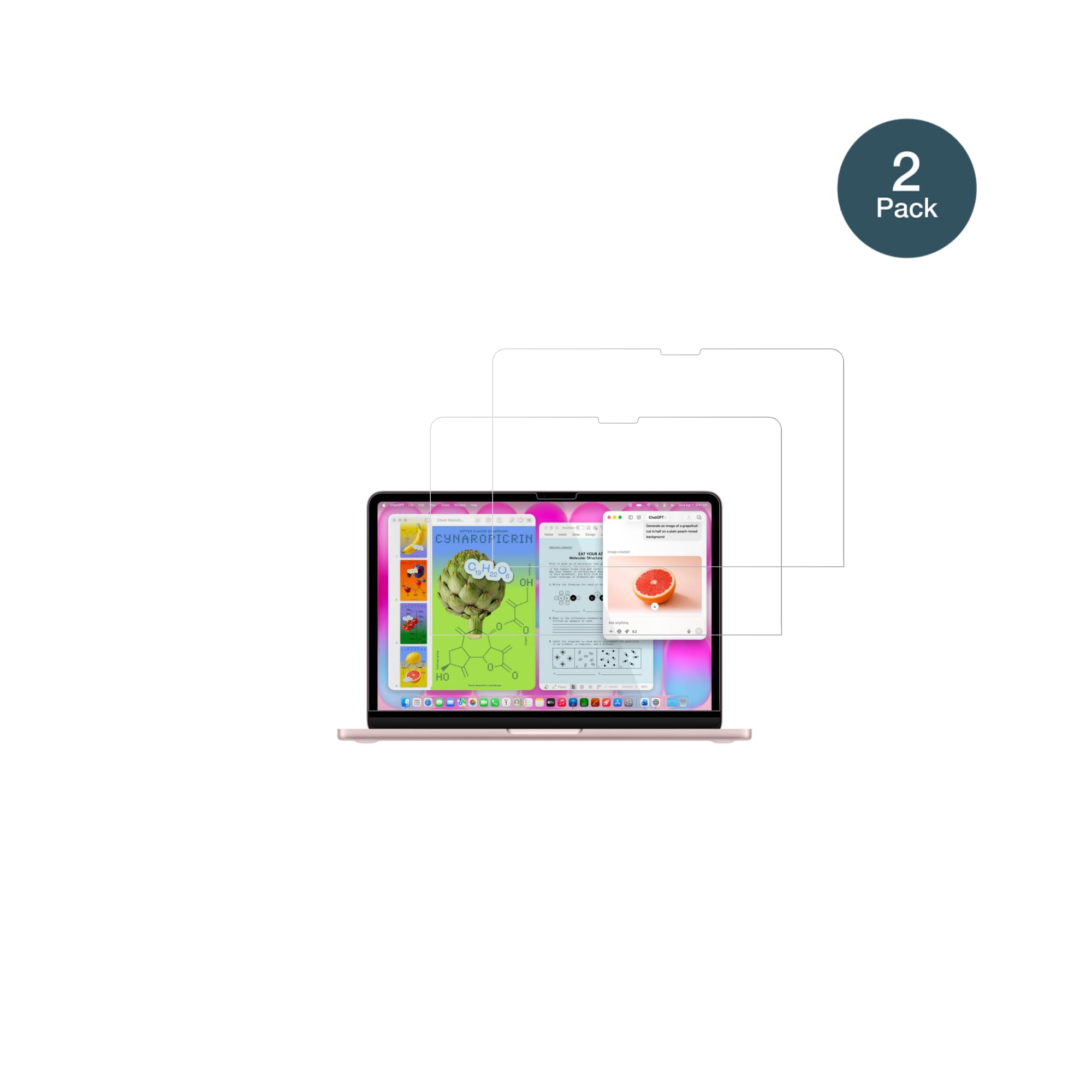 dipos 2x Pellicola Protettiva 9H per Apple MacBook Neo 13 Zoll 2026 | Non si rompe e non si scheggia, non è vero vetro, Anti-Shock, si adatta perfettamente, antigraffio, senza bolle, autoadesiva