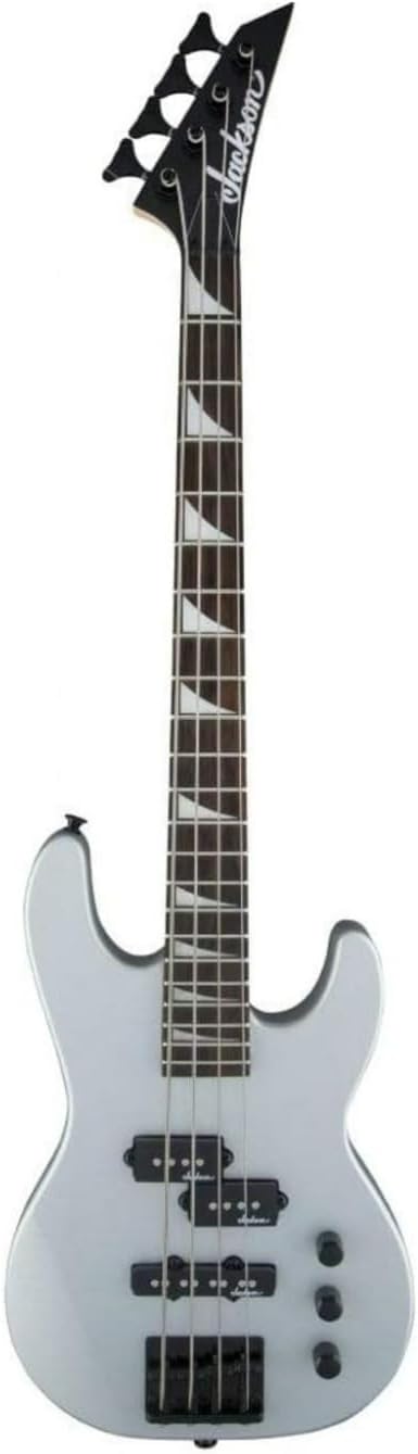Jackson JS1X Minion Concert Bass Guitar (Satin Silver)