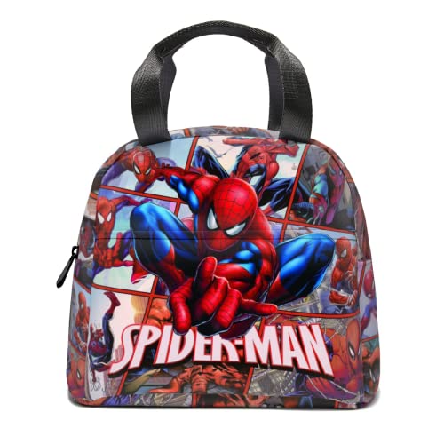 Arataki Itto Super Hero Lunch Bag Insulated Lunch Bag Reusable Cooler Lunch Bag Insulated Leakproof Lunch For Women Men Office Travel Work #TOP21