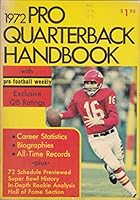 1972 PRO QUARTERBACK HANDBOOK B002A46CZ6 Book Cover