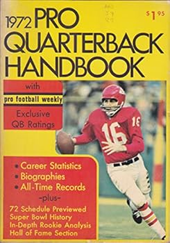 Paperback 1972 PRO QUARTERBACK HANDBOOK Book