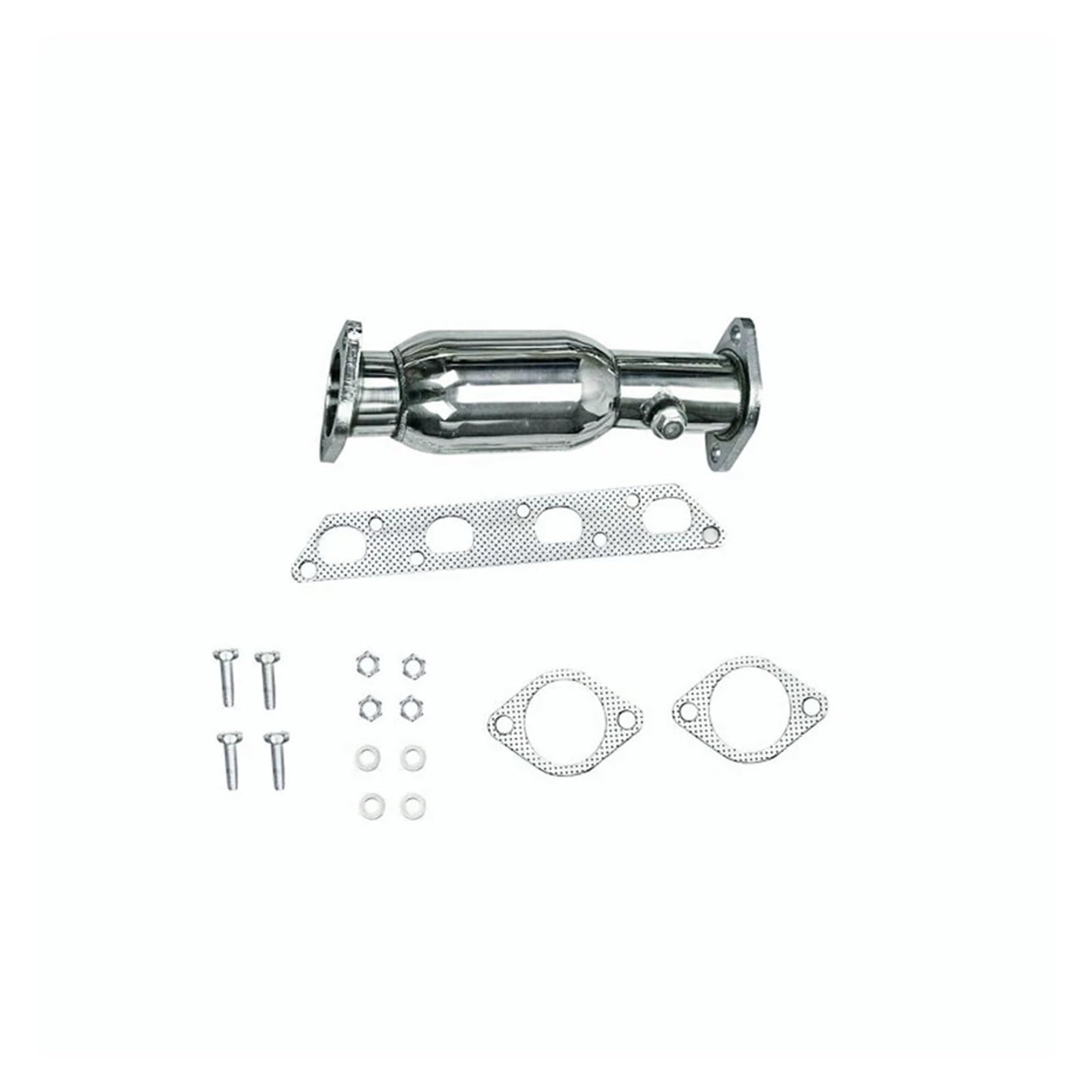 Xuanqingyi Store Kolektor wyścigowy ze stali nierdzewnej i rura testowa kompatybilne z Mini kompatybilne z Cooper 02-06 R50 R52 R53 1.6L podstawa