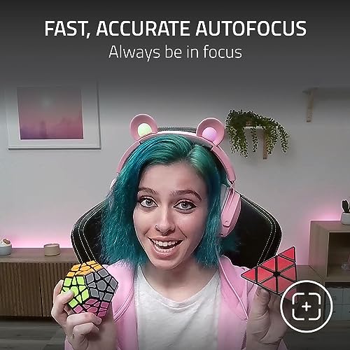 Image of Razer Kiyo X Full HD Streaming Webcam: 1080p 30FPS or 720p 60FPS - Auto Focus - Fully Customizable Settings - Flexible Mounting Options - Works with Zoom /Teams /Skype Conferencing Video Calling