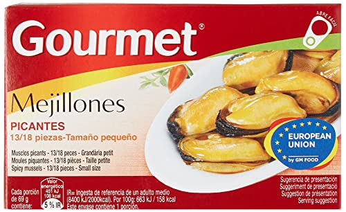 Marca Blanca - Gourmet Mejillónes Picantes, 69g