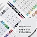 Art-n-Fly 3 Alcohol Blender Markers with Double Tip – Brush Markers Colourless for Shades and Gradients