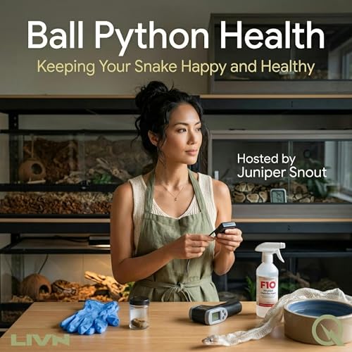 Ball Python Health - The Invisible Invaders: Preventing and Treating Parasites, Scale Rot, and Skin Issues Titelbild
