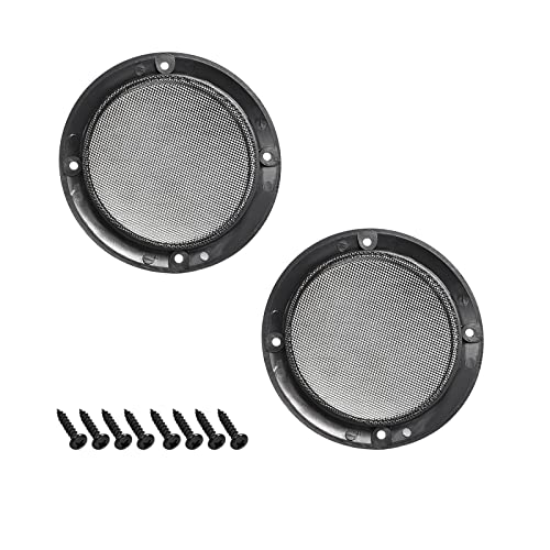 2 Griglie Per Altoparlante 5' Bianche - Protezione Woofer In Acciaio, Diametro 153mm, Con Viti - Foto 6