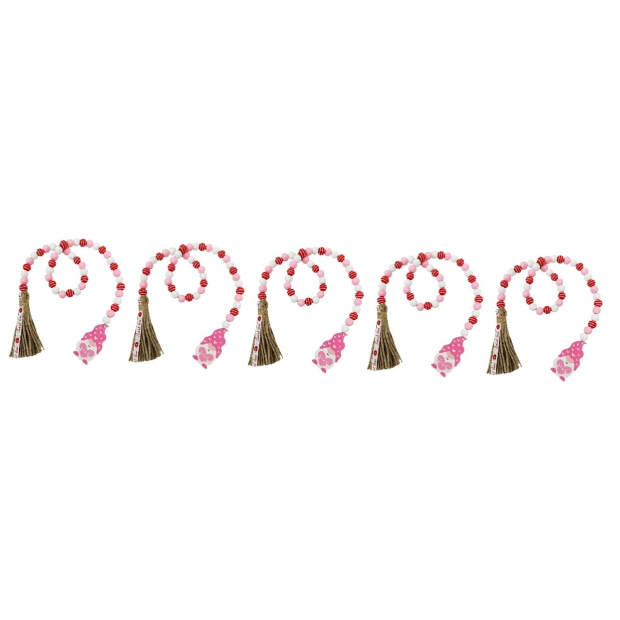 PRETYZOOM 5stücke Tassel Bead Romantische Deko Für Valentinstag Vielseitig Einsetzbar Für Wohnräume Und Partys Und Quasten Für Festliche