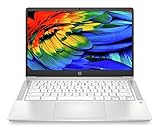HP Chromebook 14a-na0012nf PC Ultraportable 14” HD Blanc (Intel Celeron, RAM 4 Go, eMMC 32 Go, AZERTY, Chrome OS)