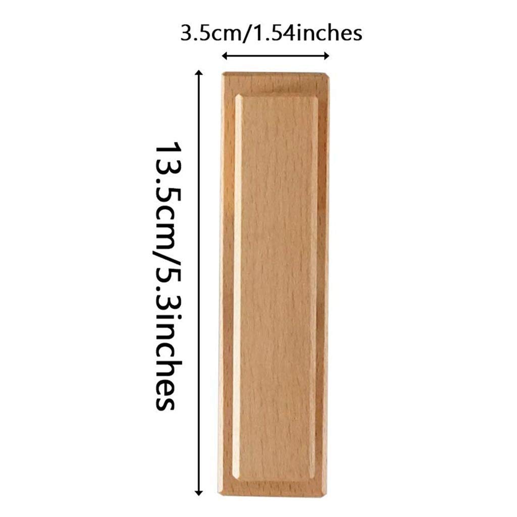 NEECS Gancho de Toalla de Madera Toallero Vintage Baño y Cocina Toallero de Pared de Madera