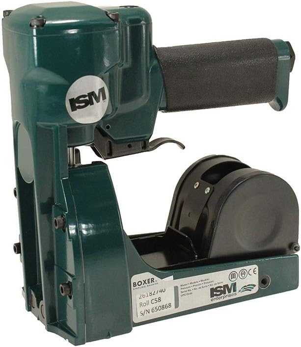 ISM #RC 1000T 5/8" RR Pneumatic Carton Roll Stapler 2618-2740TR