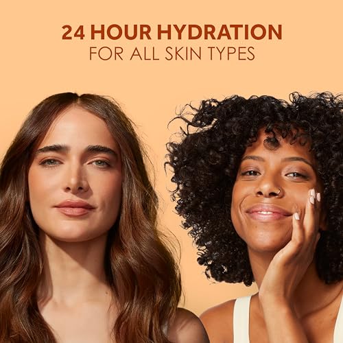 POND'S POND’S Fresh Hydration Gel Moisturizer – 24 HR Hydration with Orange Extract & Vitamin C – Alcohol & Oil-Free Face Moisturizer – Dermatologist Tested, 3.4 oz