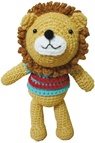 iHanco Brave Lion Orion Knitting DIY Kit Mustard Mint