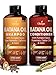 Batana Oil Shampoo & Conditioner Bundle (Okaga Shower Set) with Aloe Vera Leaf Juice, Saw Palmetto, Caffeine, Biotin, Jojoba, Pumpkin Seed, Castor, Rosemary & Hydrolyzed Rice Protein