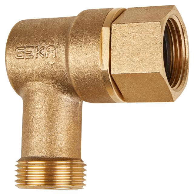 Dreharmatur 1" MS CW617N (Ersatzteil für GEKA Plus Schlauchwagen P80 und P125, robuste Qualität, einfache Montage, Zubehör für Gartengeräte) 42.8500.49