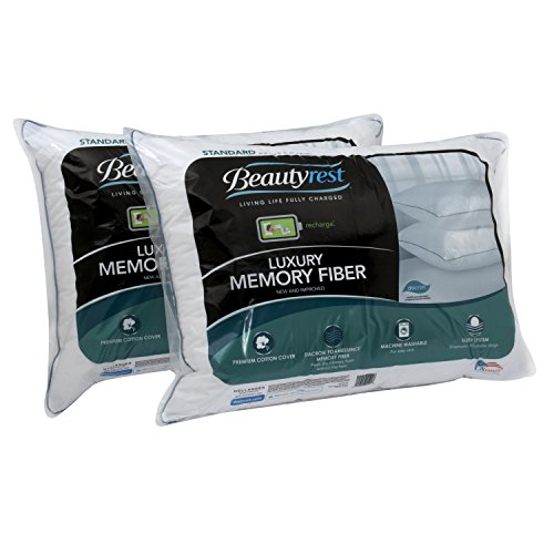 Beautyrest Luxury Memory Fiber Pillow, Set of 2 (King)