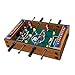 ZSDGY Mini Table de Football en Bois d'intérieur, Machine de Baby-Foot, 4 Billards de
