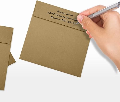 Vista 150 de Sobres cuadrados de 5 1/2 x 5 1/2, Seafoam