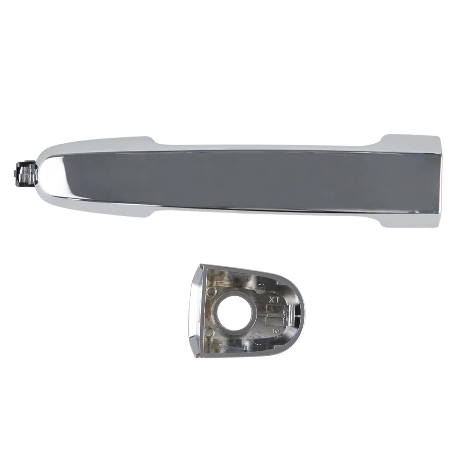 DUDUYANG Car Outside Door Handle for Toyota for Camry Innova Vios for Fortuner for Hilux Vigo for Corolla Matrix for Yaris 2005-2015 Exterior Outer Door Handle Chrome