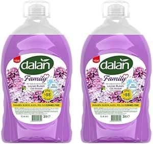 Dalan Family Sıvı Sabun (3,0Lt) Leylak Buketi 2li paket