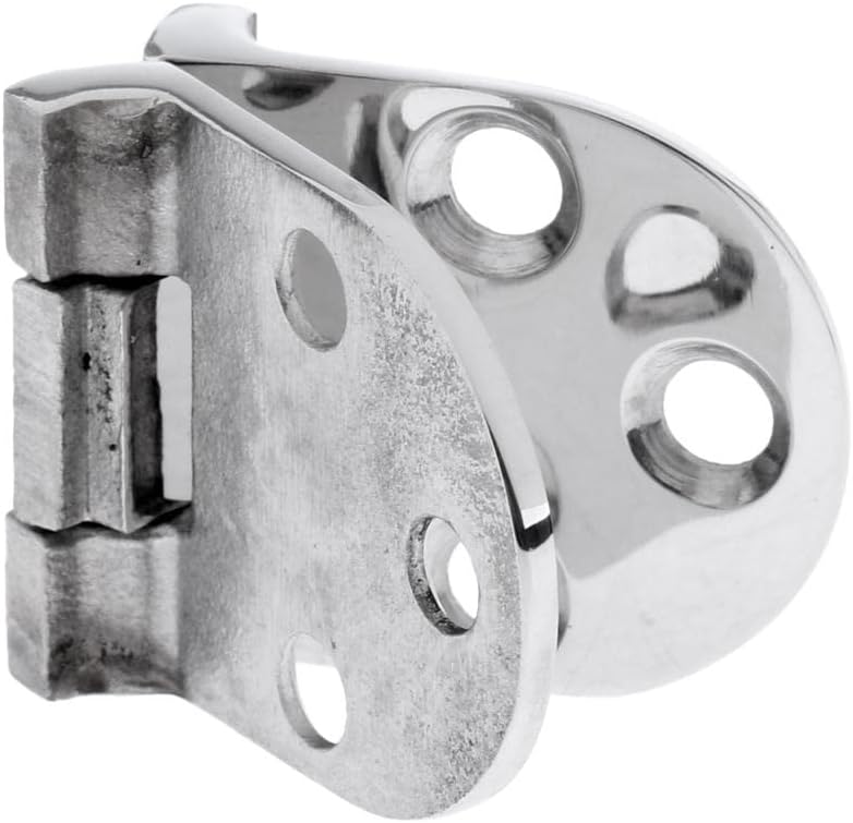 316 Stainless Steel Boat RV Yacht Cabinet Cupboard Strap Hinge Door Hinge Corrosion Resistance Durable Boat Accessories Marine
