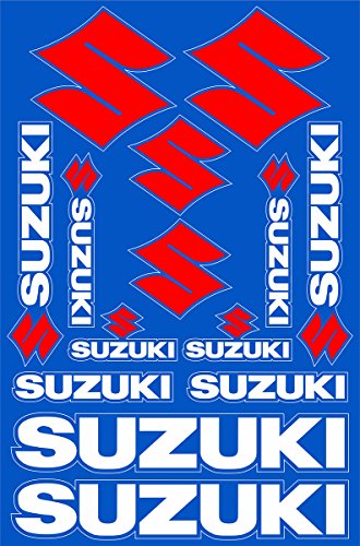 Suzuki Decals Stickers Motorcycle Vinyl Graphic Set