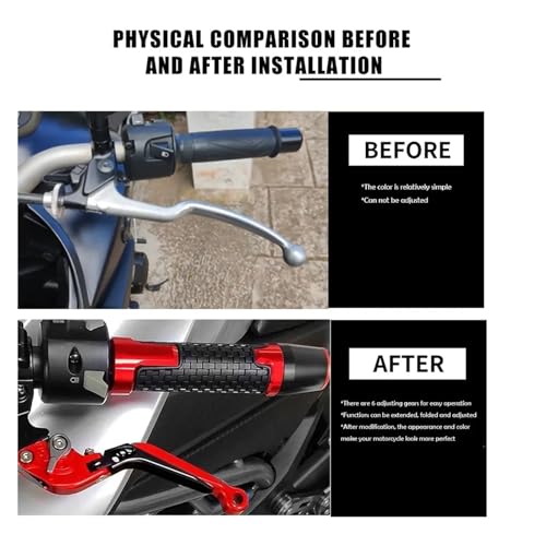 Levier d'embrayage de frein réglable pour CBR600F 2011-2013, commande sur mesure moto - 4