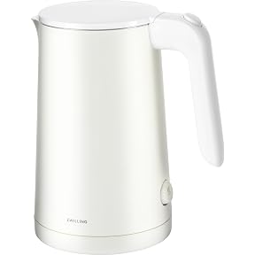 Cuisinart PerfecTemp 1.7-Liter Electric Kettle, Cordless Electric Tea Kettle, 1500W for Fast Heat-Up, 6 Preset Temperatures, 30-Minute Keep Warm, Stay Cool Nonslip Handle, White CPK-17P1W