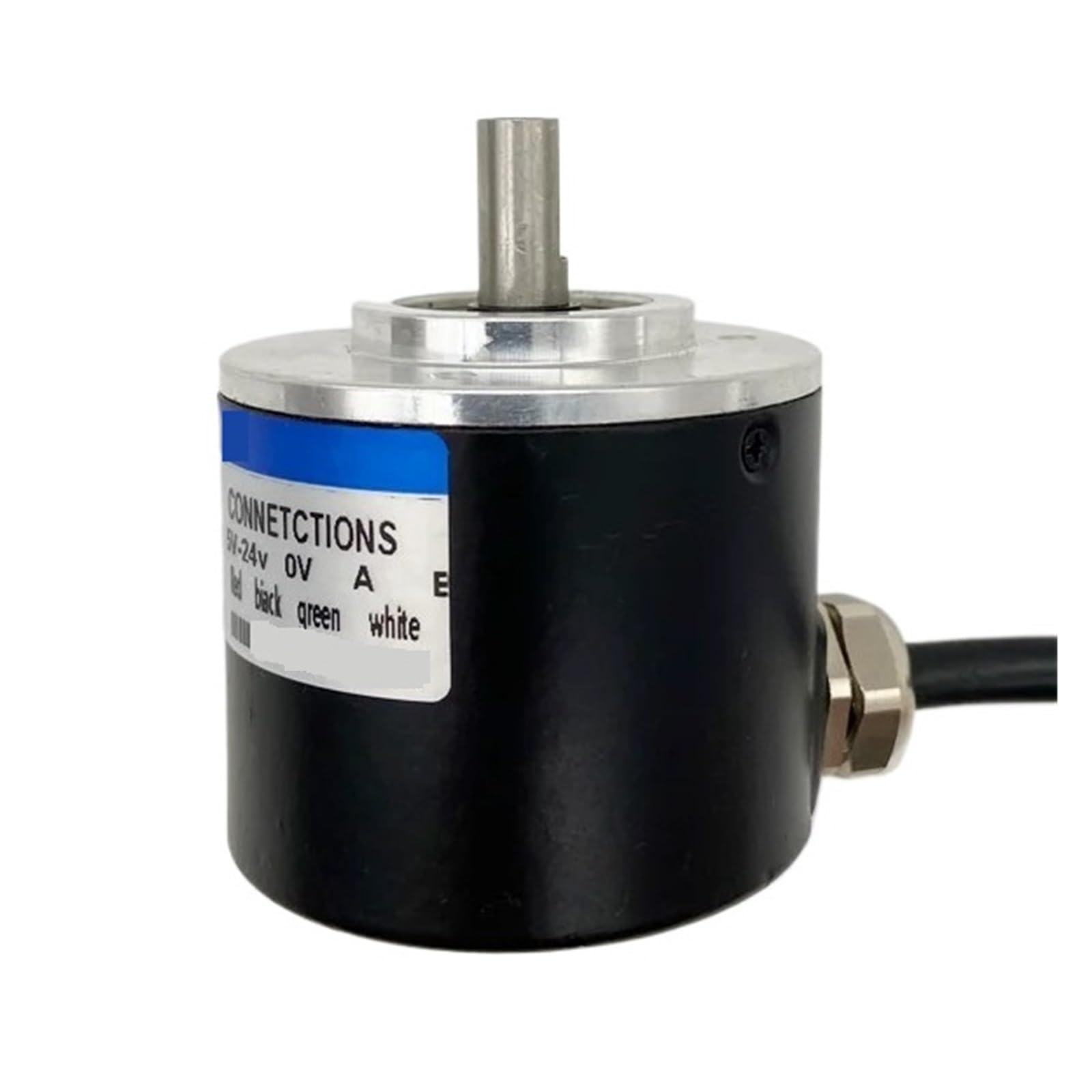 CCCAZ1 Incremental photoelectric rotary encoder 52mm outer meridian axis 8 ABZ three-phase 10-4000(NPN,4000)
