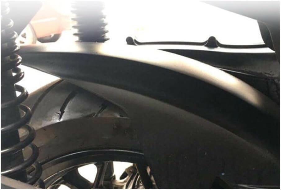 Motorbike Splash Mudguard Black Motorcycle Rear Mudguard Wheel Hugger Splash Guard Mud Flap for Xmax 250 for 300 2018-2021