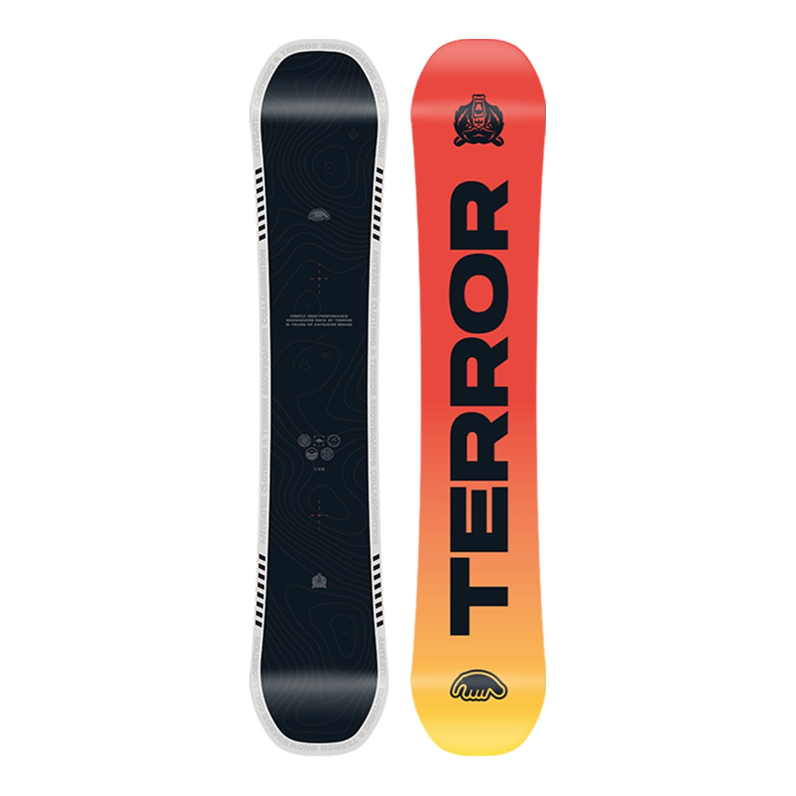 Amazon | TERROR スノーボード 板 スノボー板 メンズ レディース 単品