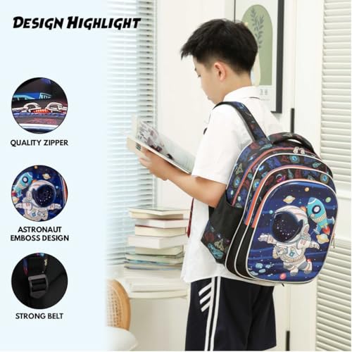Image of Elios Enchant 3D Unicorn School Backpack for Girls Age 3 to 6 Years with Back Support and Night Reflective Strip, Birthday Gift for Kids