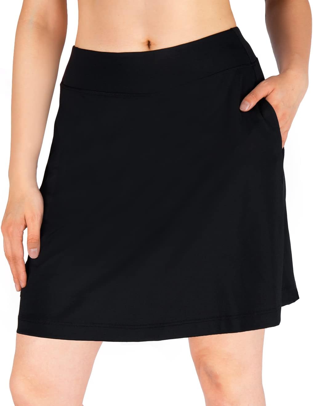 Yogipace 17" Acitve Long Skorts (4 pockets)