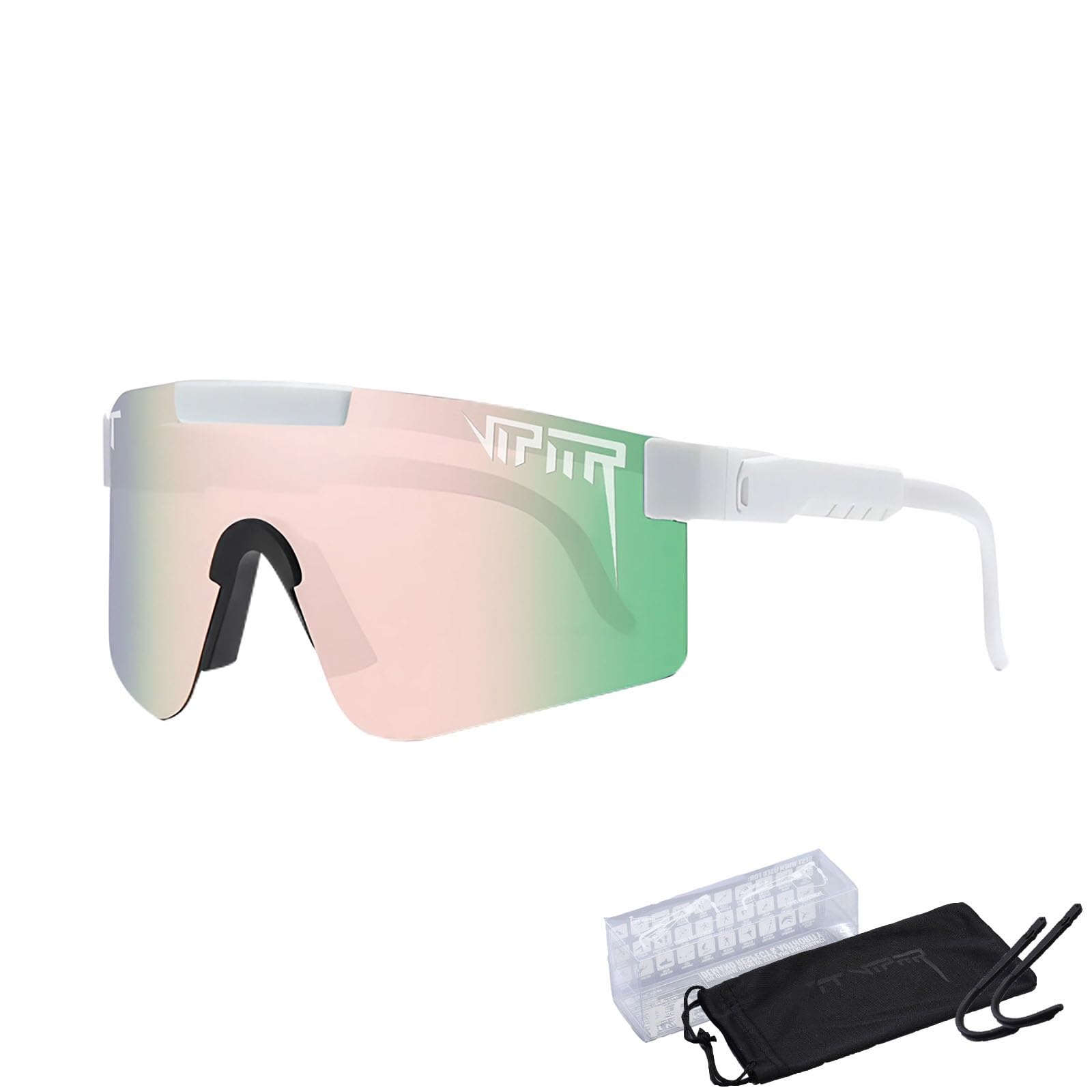 P-V Polarized Sports Sunglasses For Men Women Cycling Glasses Sports Sunglasses UV400 Protection Bike Sun Glasses