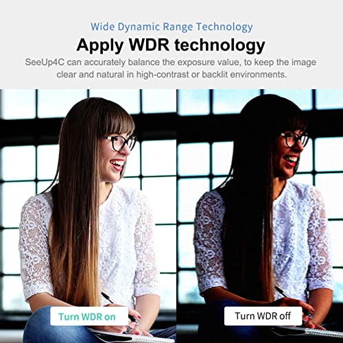 Câmera 4K USB Webcam Câmera de videoconferência HD com microfone e alto-falante AI Face Tracking Foc