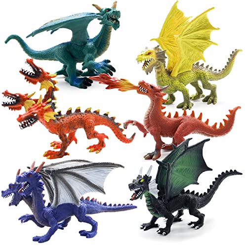 Figurines de dragon réalistes Morofme - Statues antiques de collection
