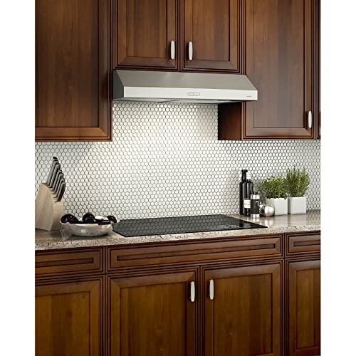 Broan-Nutone BCDF136SS Glacier Range Hood With Light Exhaust Fan For Under Cabinet, Stainless Steel, 36-Inch thumb #1