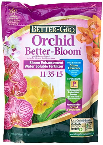 Sun Bulb Company 8305 Better GRO Orchid Plus Bloom Booster Fertilizer, 16-Ounce Lot of 4