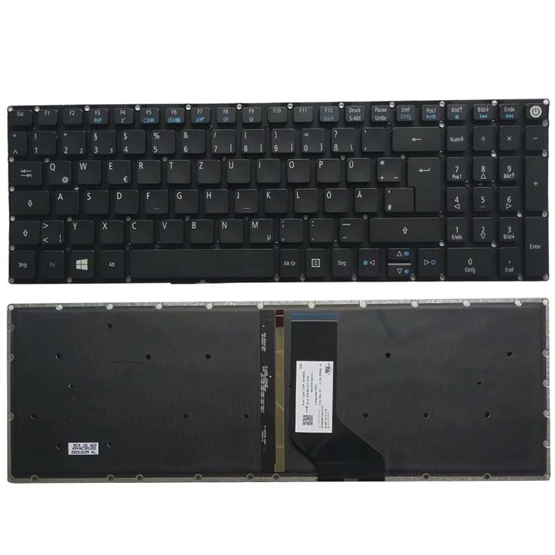 Clavier d'ordinateur portable de rechange pour Acer Aspire V15