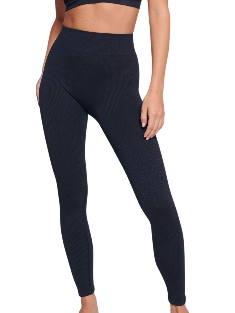 Sloggi Damskie legginsy Ever Infused Aloe, Czarny, M