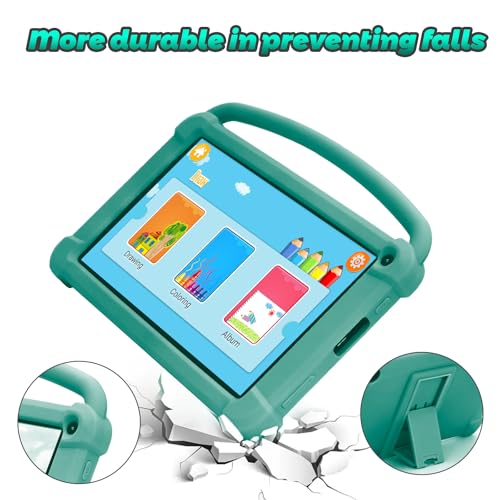 Image of ZZB 7 Inch Kids Tablet for Boys Girls, Android 12 Tablets for Kids, 4GB RAM, 32GB ROM, Kids Tablet, WiFi, Bluetooth, Eye Safety, IPS Screen, Parental Control, Case