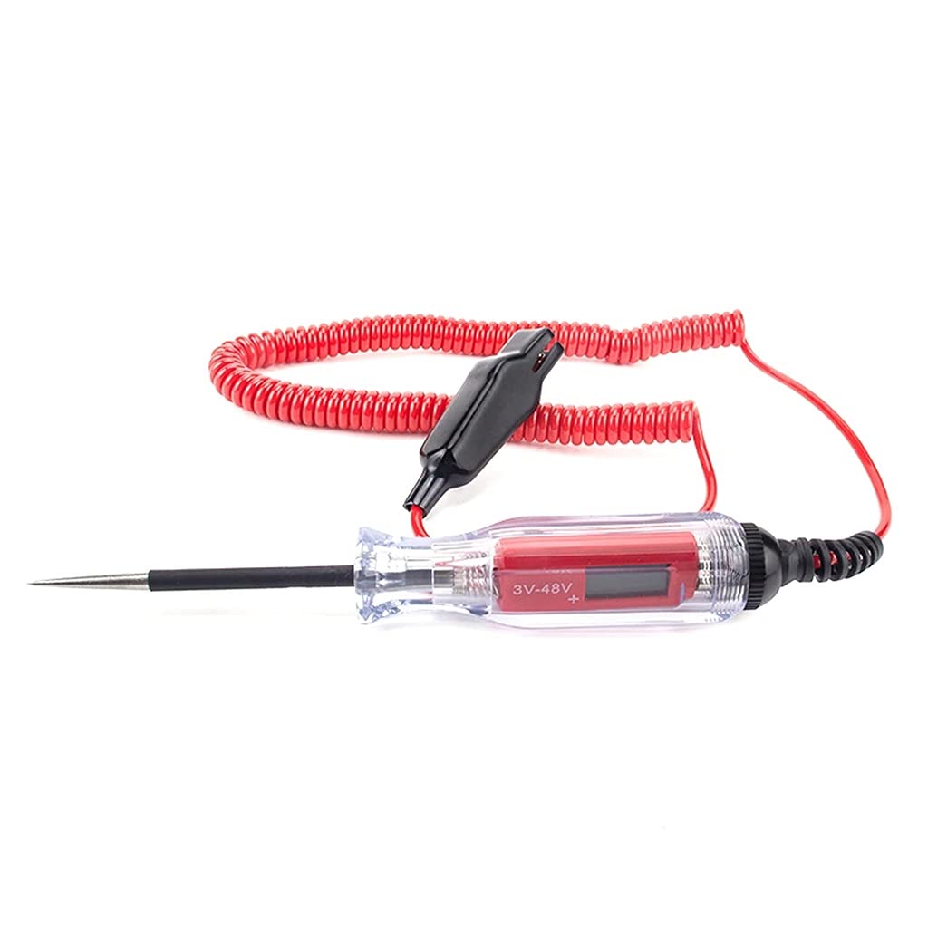 Car Circuit Tester Probe Lamp System Test Pen Auto Light Voltage Detector Copper Outdoor Anti-Resistance Repairing Parts